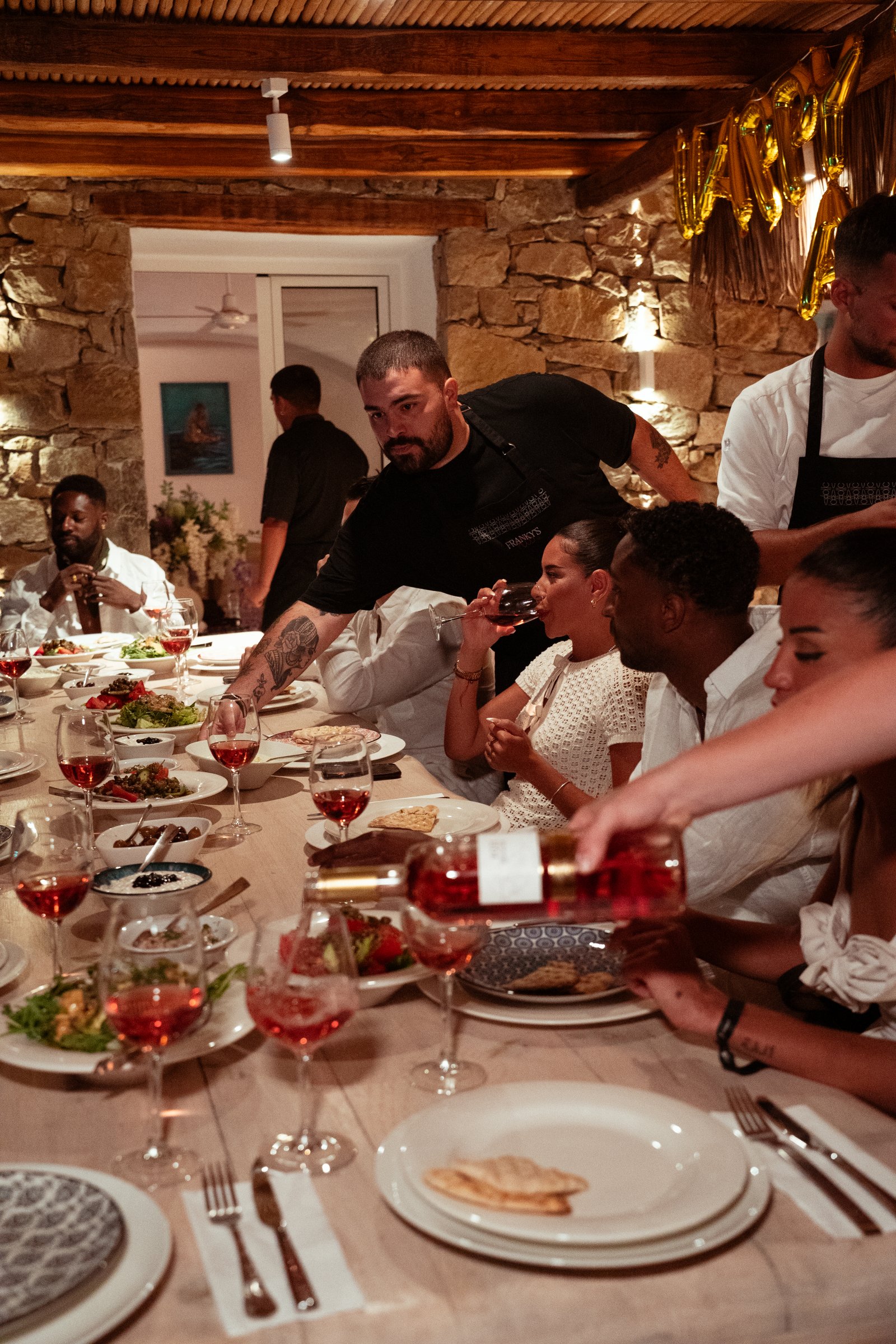 Private chef and curated dining